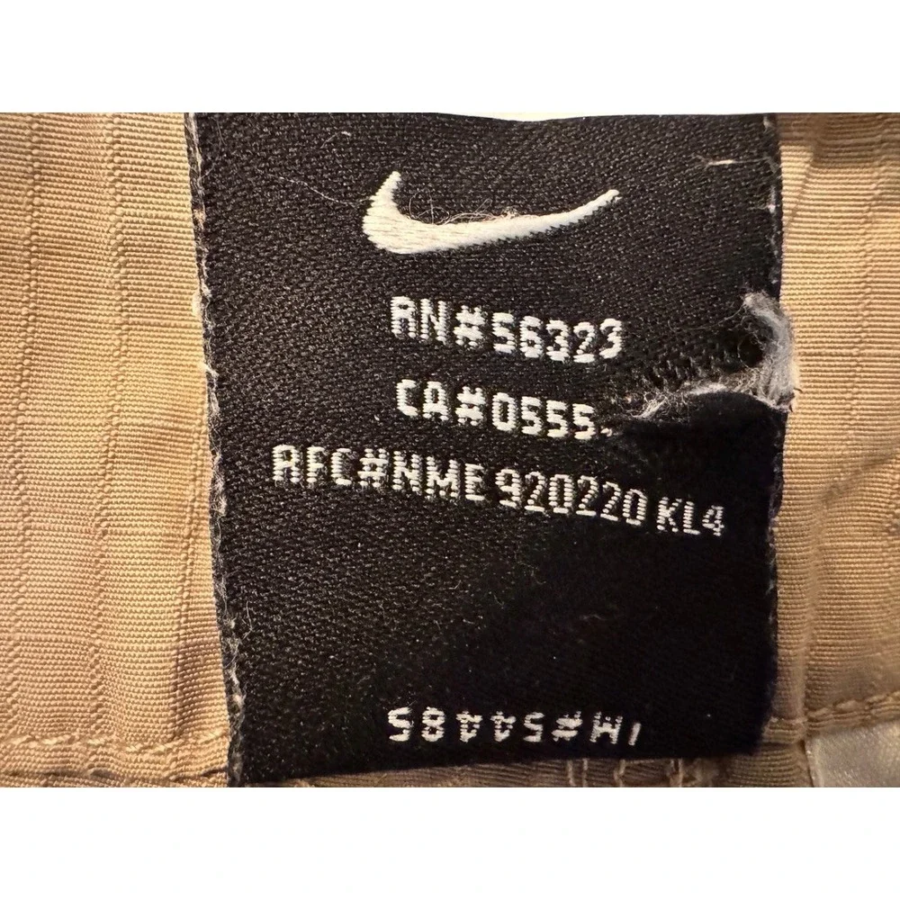 Vintage Nike ACG Y2K Khaki Ripstop Cargo Pants Mens Large Tan Gorpcore Hiking